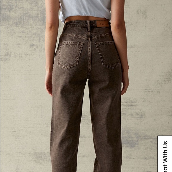 Pacsun 90s boyfriend Jean in brown - Picture 3 of 6